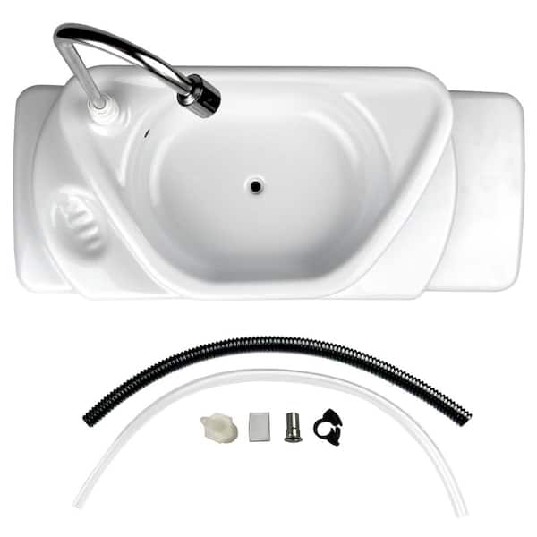 SINKOLOGY - SinkPositive GreenFlow Toilet Tank Sink in Crisp White