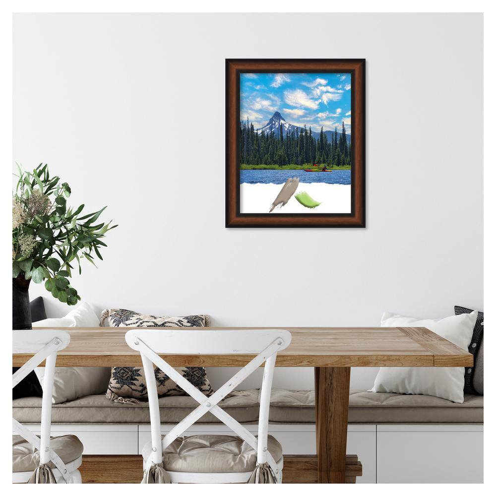 Yale Walnut 16x20 Classic Wall Picture Frame