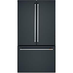 Cafe 27.8 cu. ft. Smart French Door Refrigerator with Hot Water