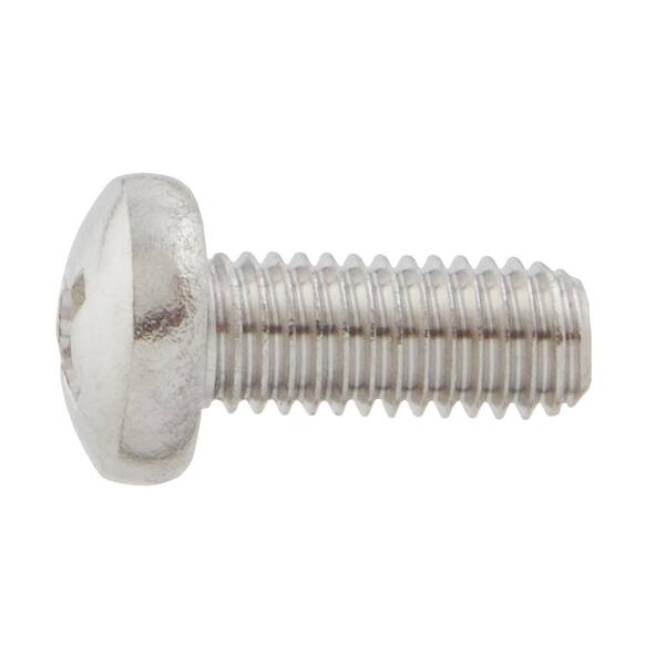 Everbilt #8 X 1/2" Phillips Pan Head Stainless Steel Gutter Screws, Brown Finish, 25-Pack