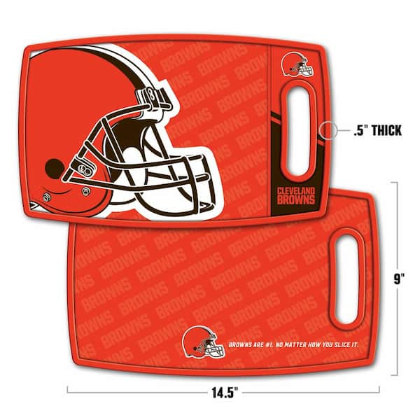 YouTheFan NFL Cleveland Browns Logo Series Cutting Board