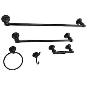 Provence 5-Piece Bathroom Accessory Set in Oil Rubbed Bronze