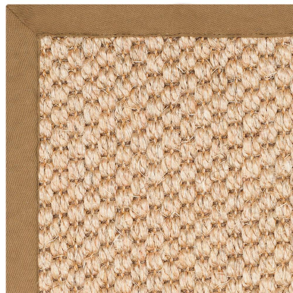 Natural Sisal 3' x 5' Hand-Knotted Area Rug
