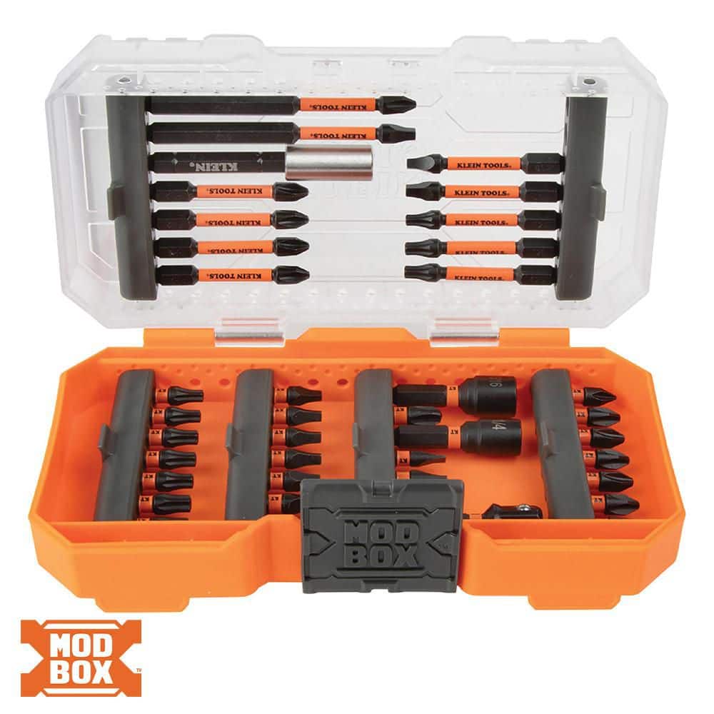 Klein Tools ProFlex Impact Driver Bit Set, 40-Piece 33801 - The