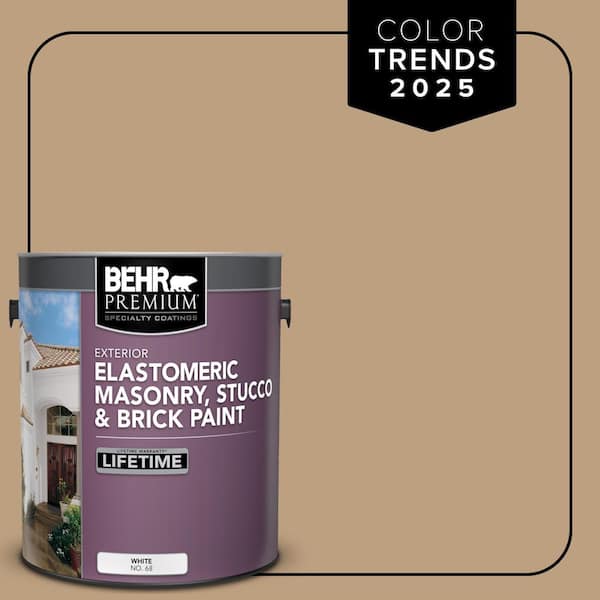 BEHR PREMIUM 1 gal. #N270-4 Oxford Street Elastomeric Masonry, Stucco and Brick Exterior Paint
