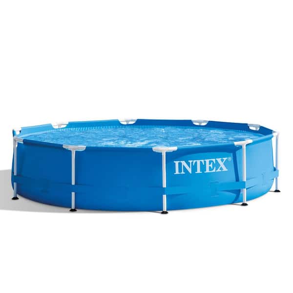10 ft. Round 30 in. Deep Above Ground Pool Set