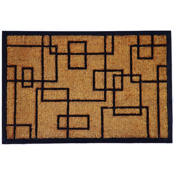 36 in. x 24 in. Coir Outdoor Door Mat