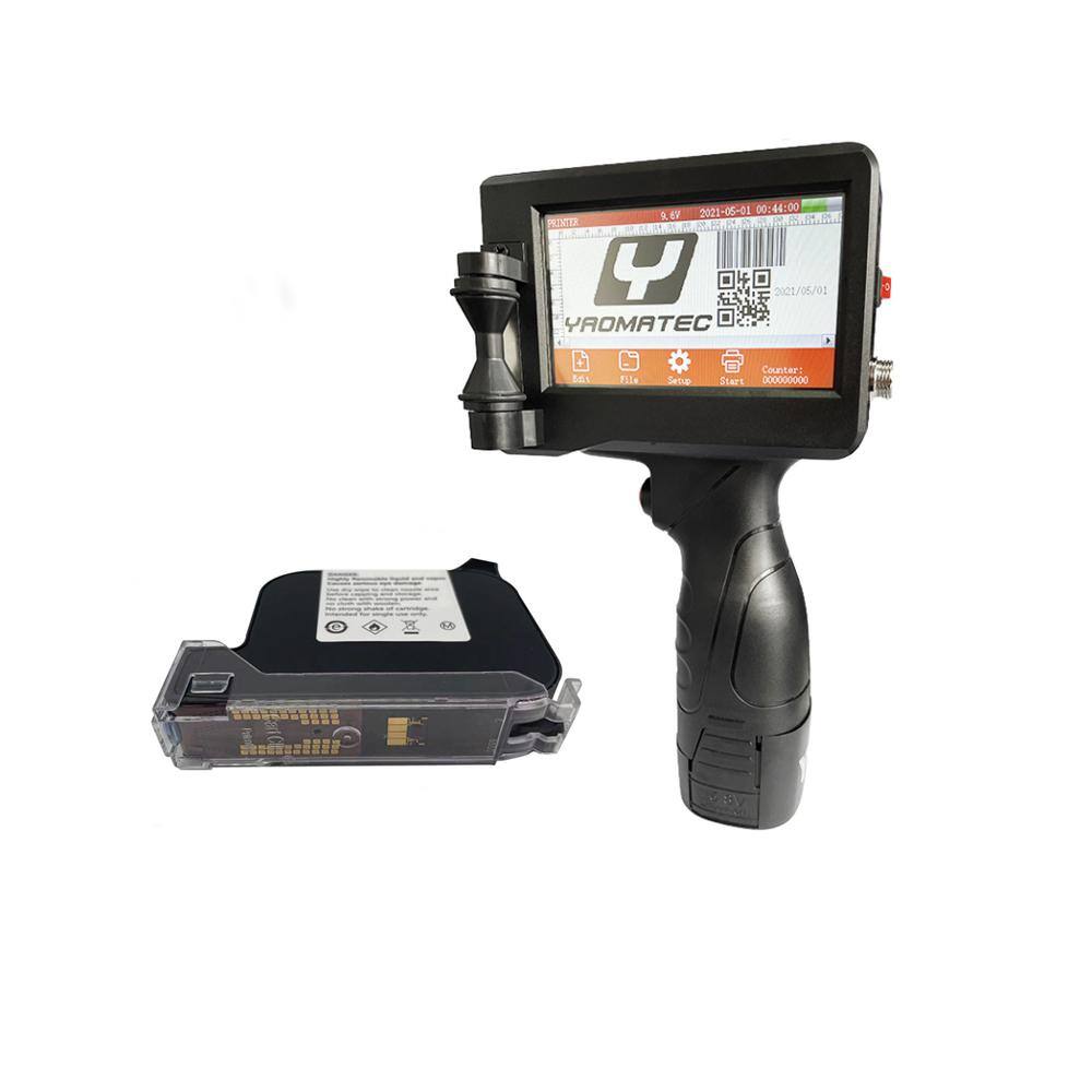Lukyamzn Handheld Barcode and Date Labels Thermal Inkjet Printer with