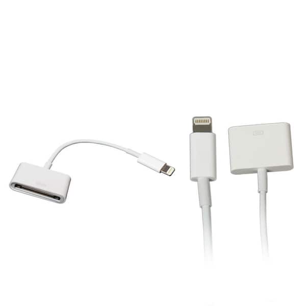 EKIEUDL 8Pin to 30 Pin Converter Cable Adapter Charge Sync