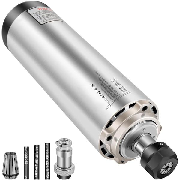 Air Cooled Spindle Motor ER20 CNC Spindle Milling Motor 2. 2KW Spindle Motor 24000 RPM 400 Hz for CNC Router Engraving