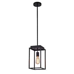 Display Rollins 1-Light Black Frame Mini Pendant