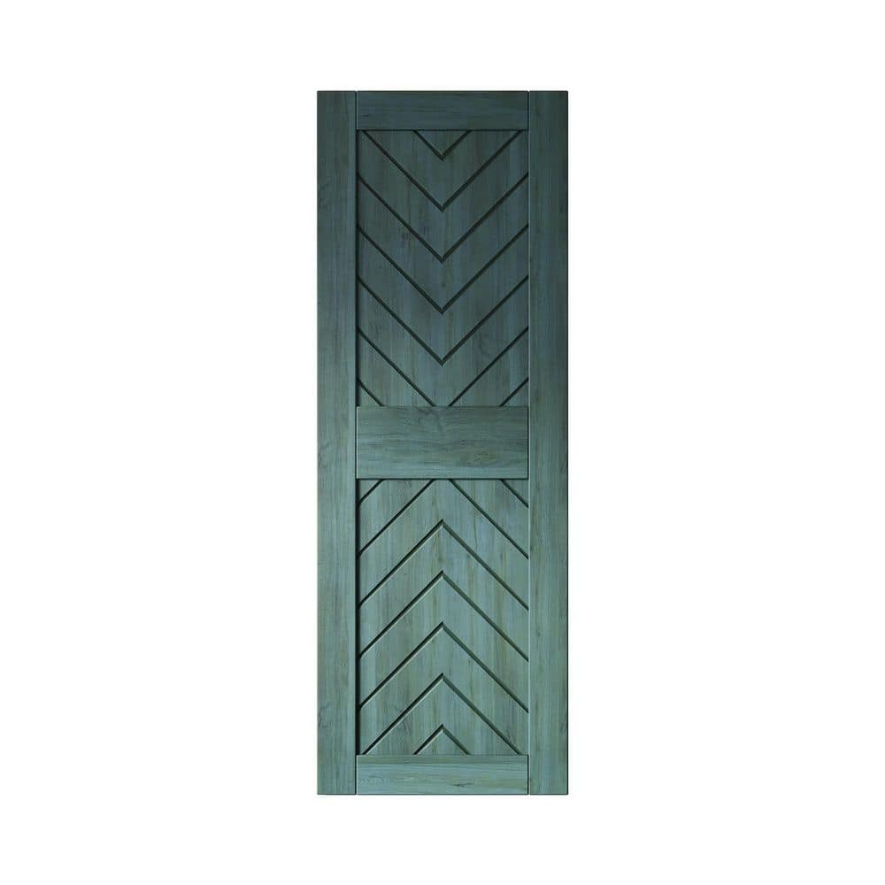JT4 30 in. x 84 in. C-Panel Solid Core Royal Pine Fishbone Design Pine Wood Interior Sliding Barn Door Slab price history on PriceWatchPro