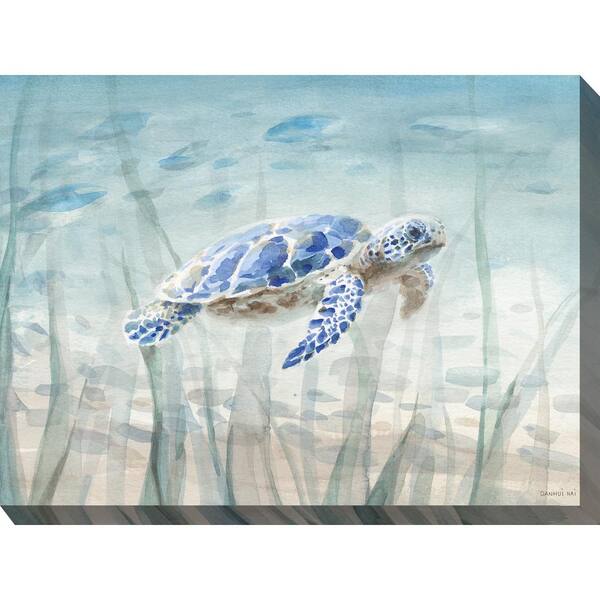 40 in. x 30 in. Outdoor Under The Sea Art OU-87069 - The Home Depot