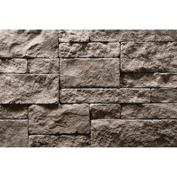 Evolve Stone Non-Rated Capital Sky Style Morning Aspen Color Flat Stone Mortarless Veneer (14.25 sq. ft. per Box)