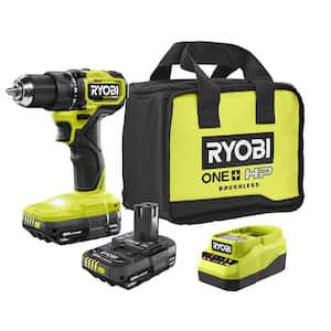 ONE+ HP 18V Brushless Cordless Compact 1/2in. Drill/Driver Kit with (2) Compact Batteries and Charger