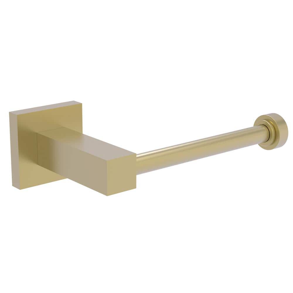 Allied Brass Dayton Euro Style Toilet Paper Holder in Satin Brass DY