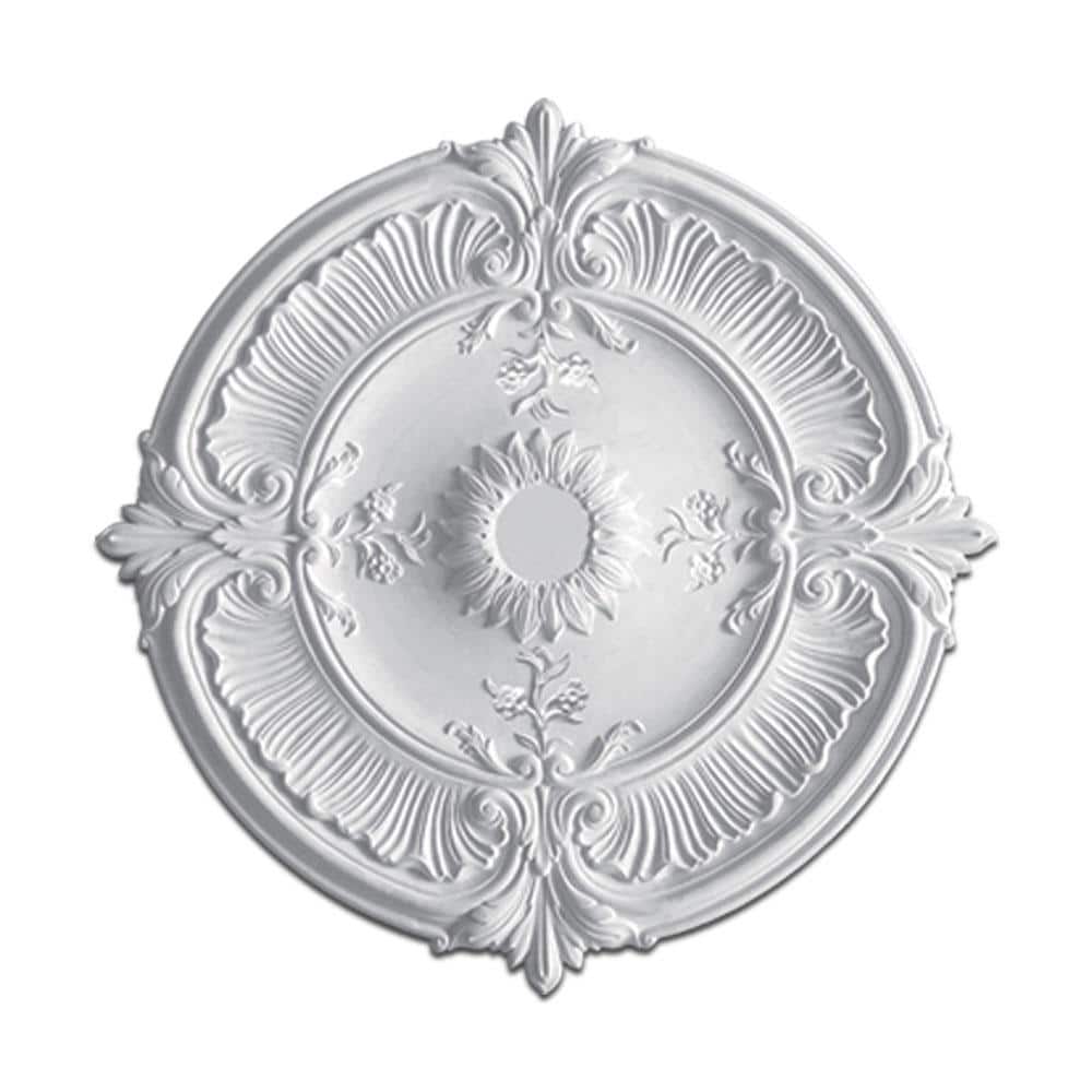 Outwater 30.5'' H x 30.5'' W x 1.5'' D Plastic Ceiling Medallion