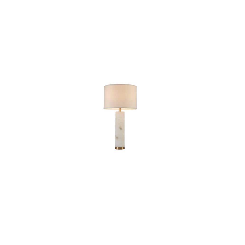 Alabaster 30 in. in White Gold Integrated LED Table Lamp price history on PriceWatchPro