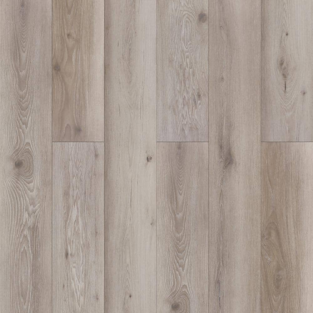 Mansion Limestone EIR 12 mm T x 7.7 in. W Uniclic HDF AC4 Waterproof Lamina
