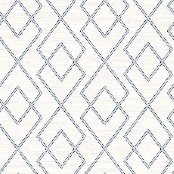 Chesapeake Blaze Eggshell Trellis Eggshell Wallpaper Sample