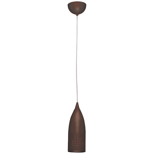 Access Lighting Tomahawk 1-Light Bronze Pendant