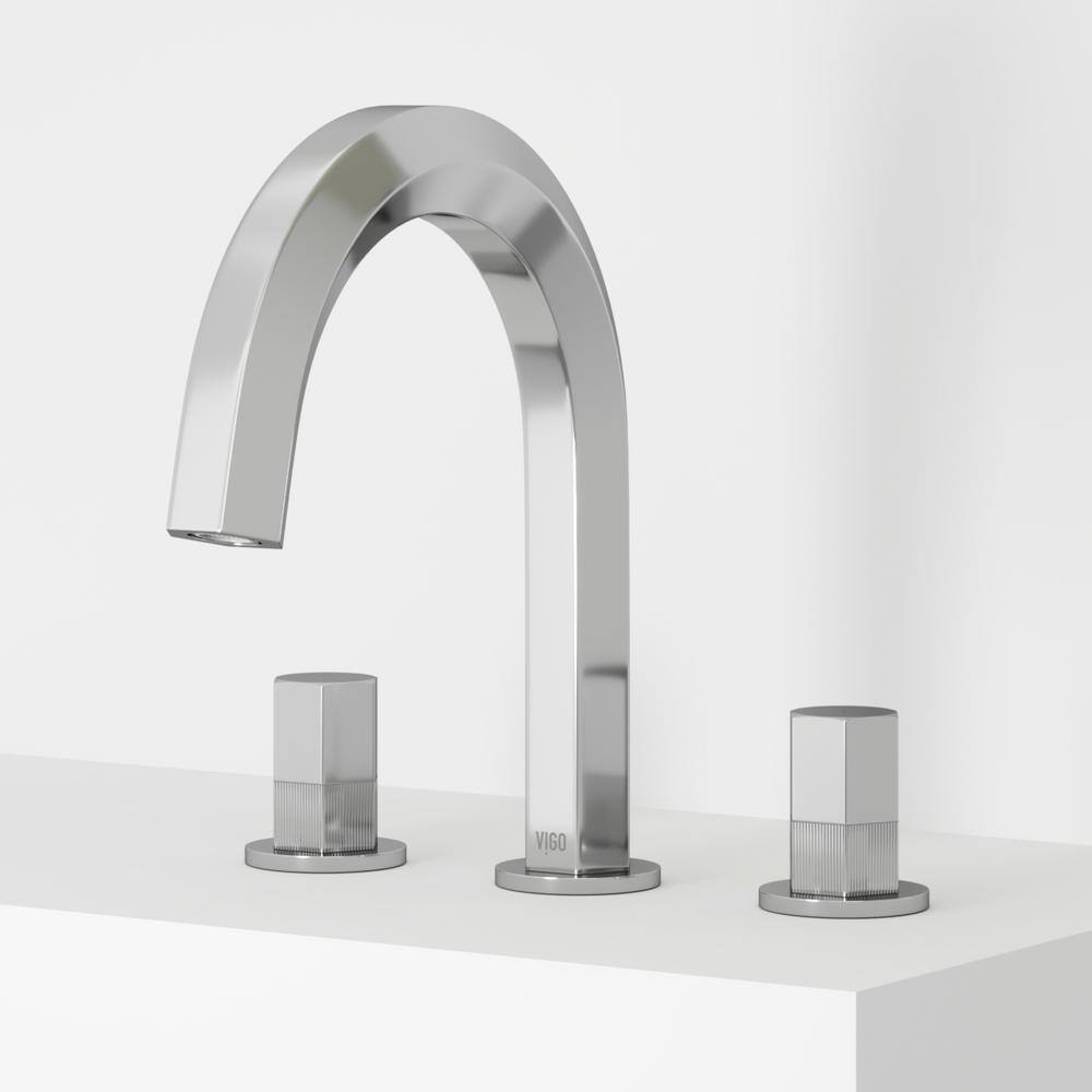 Hart Chrome Widespread Bathroom Faucet with Tall Spout
