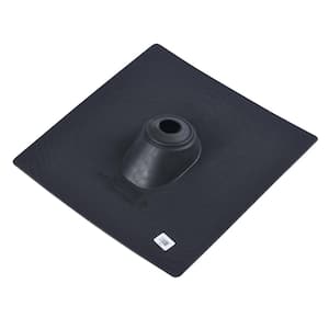 No-Calk 18 in. x 18 in. Thermoplastic Vent Pipe Roof Flashing with 2 in. Diameter