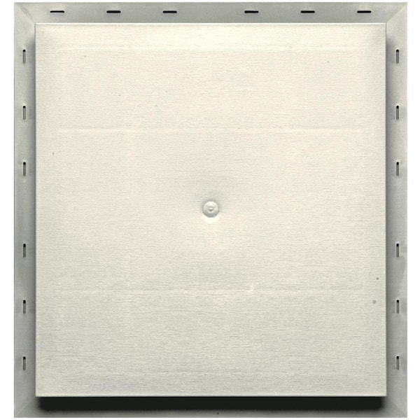Builders Edge 15.5 in. x 16.5 in. #034 Parchment Meter Mounting Block