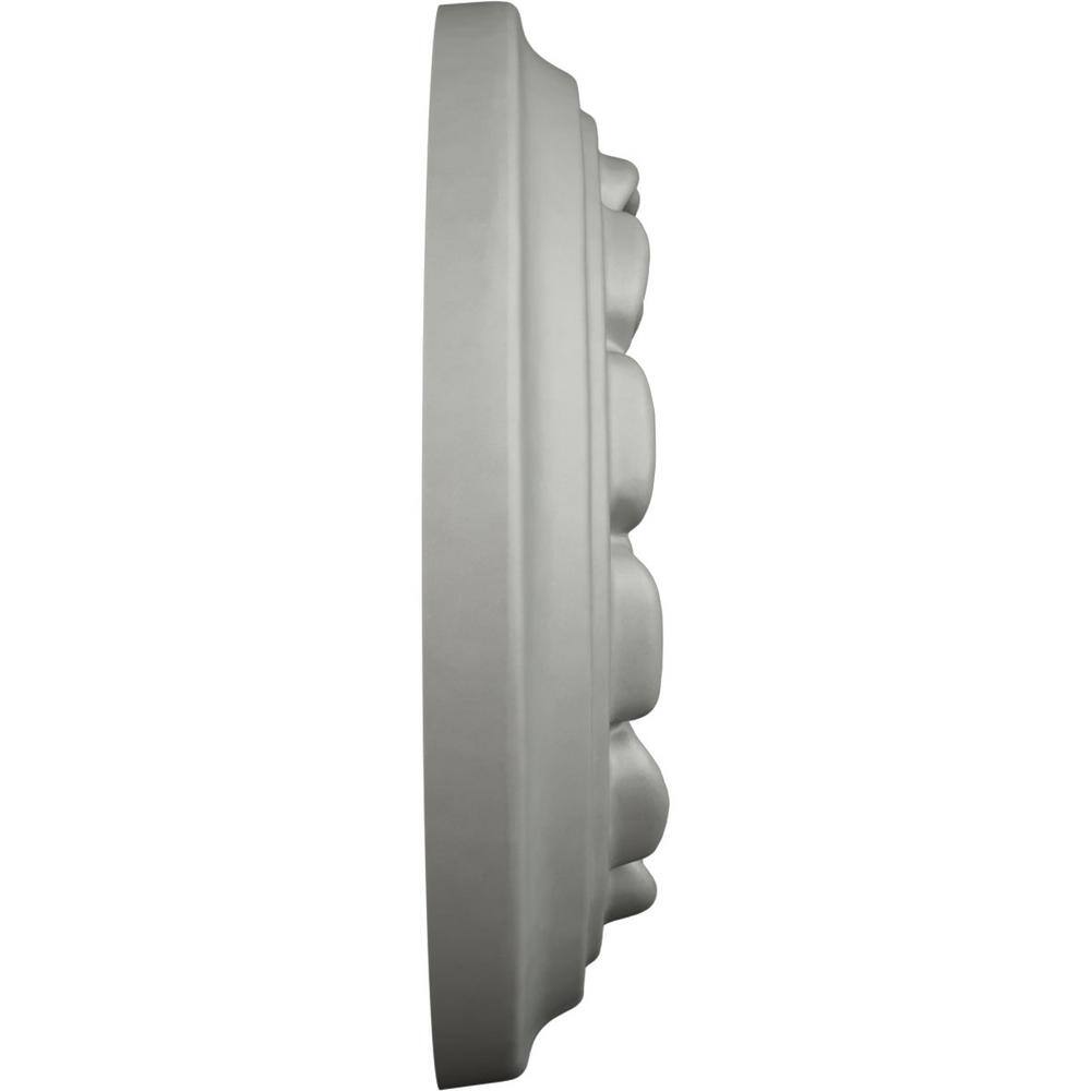 Alexa White Polyurethane Decorative Onlay Accent Piece