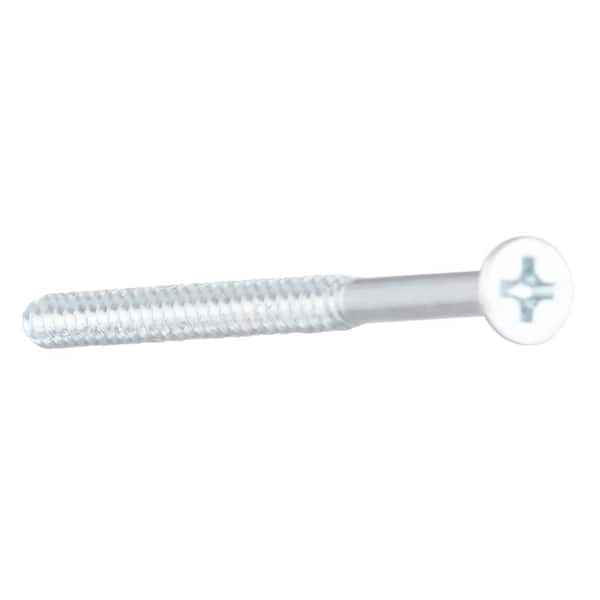 Acorn International 1-1/2 In. Washered White Metal To Wood Screw (250 Ct.)  - Parker's Building Supply