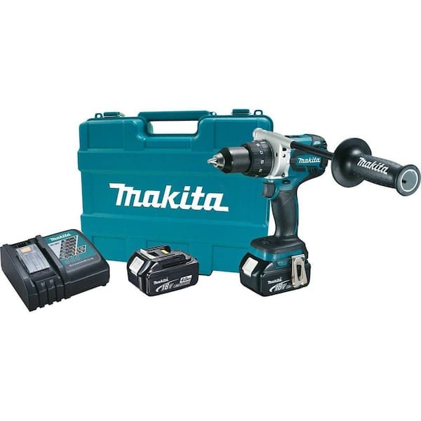 Makita 18-Volt LXT Lithium-Ion Brushless 1/2 in. Cordless Driver/Drill Kit