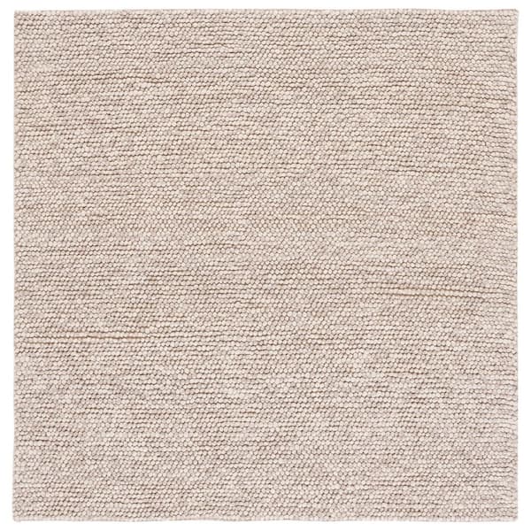 Natura Beige 12 ft. x 12 ft. Gradient Square Area Rug