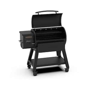 1000 Black Label Pellet Grill with WiFi Control in Black