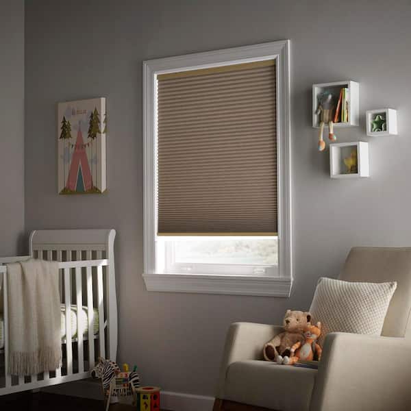 West Coast Home Cordless Honeycomb Shade 49 x 36 Silver,