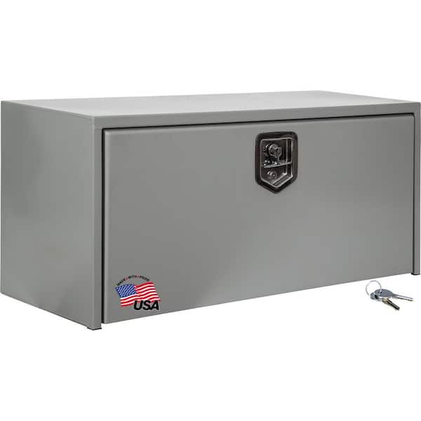 18 in. x 18 in. x 36 in. Primed Steel Underbody Truck Tool Box