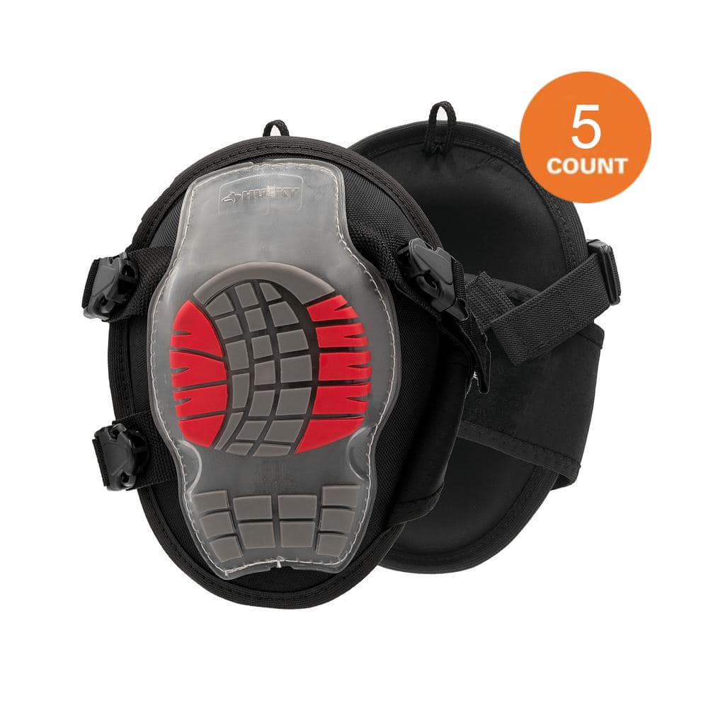 Gel Soft Cap Construction Work Knee Pads (5-Pair)