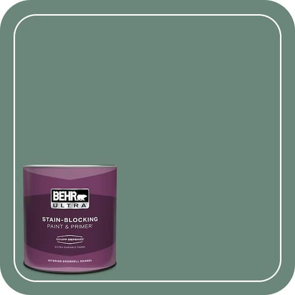 BEHR ULTRA 1 qt. #S420-5 Sycamore Grove Extra Durable Eggshell Enamel Interior Paint & Primer
