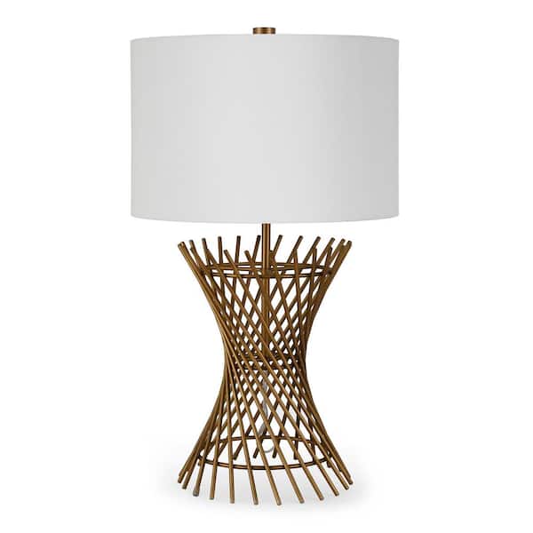 Otho 25 in. Antique Brass Table Lamp