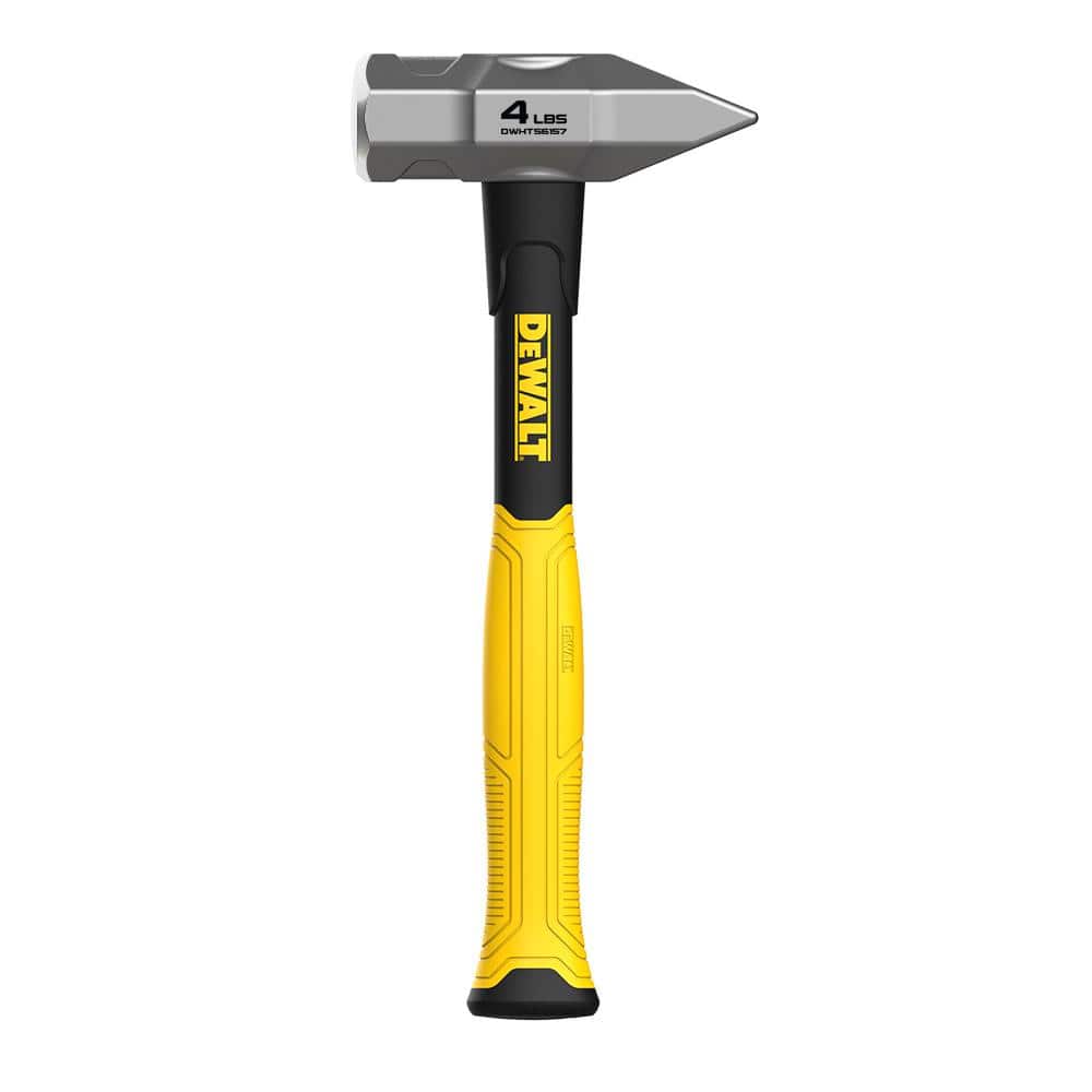 4 lbs. Blacksmith Hammer with Fiberglass Handle