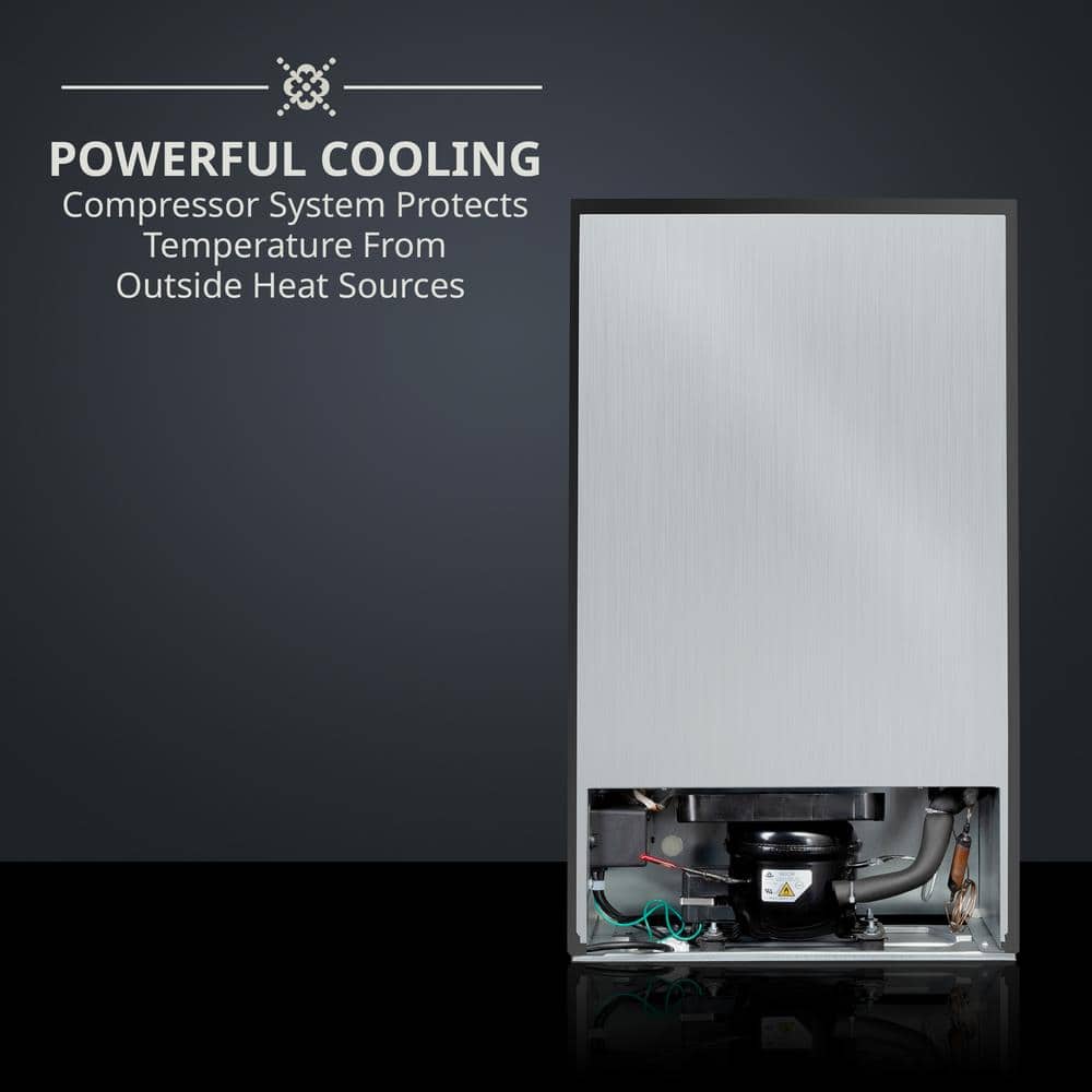 Ivation Ivation Dual Zone 19.5'' Freestanding 43 Bottle Wine Refrigerator