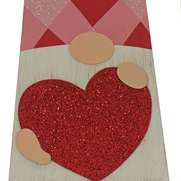 Valentines heart gnome ribbon - Greenery Market