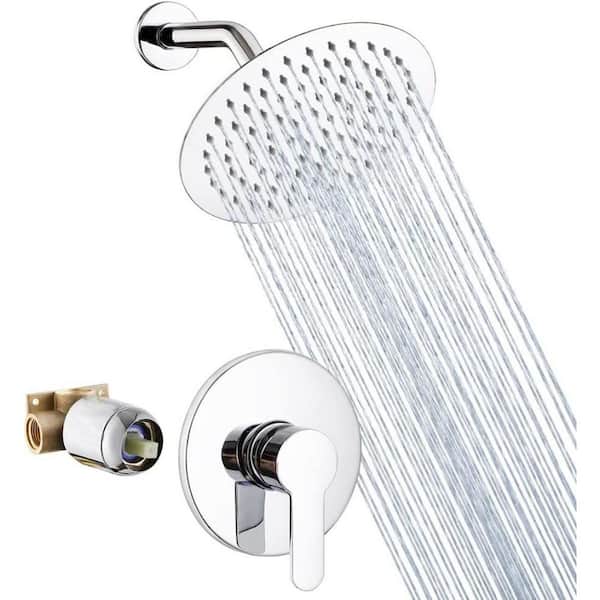 Unbranded Roxy 11 in. W 3 Jet Shower Tower in Chrome 16GS-36208
