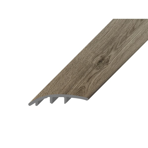 Bruce Hydralock Ashmore Preserve .345 in. Thick x 1.89 in. Wide x 94 in. Length Vinyl Reducer Molding