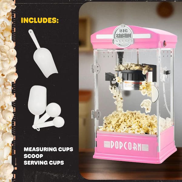 GREAT NORTHERN 4 oz. Pink Big Bambino Old Fashioned Popcorn