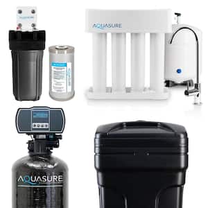 Whole House Filtration with 48,000 Grain Water Softener, Reverse Osmosis System and Sediment-GAC Pre-filter