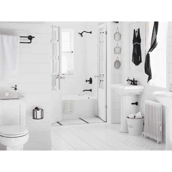 KOHLER Devonshire Vitreous China Pedestal in Ice Gray