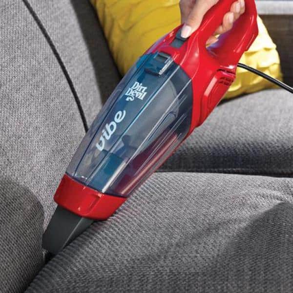 Red Bagless 3-in-1 Stick Vacuum Cleaner with Handheld Unit