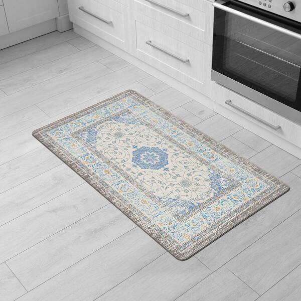 Kitchen Durable Anti Fatigue Standing Mat 18 x 30 Blue 