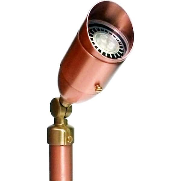 Professional Series 5-Watt LED Solid Copper Low Voltage Outdoor Landscape Spot Light