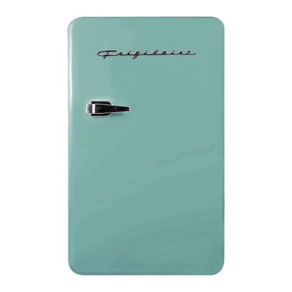 3.2cu. ft. Retro Mini Refrigerator in Mint Green with Freezer